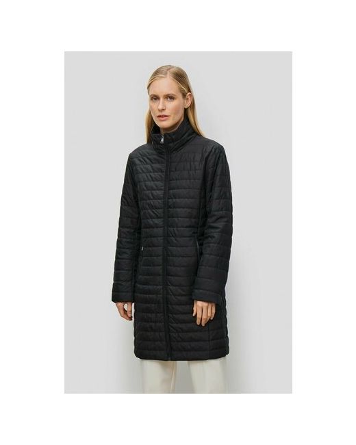 Baon куртка демисезон/лето силуэт прямой водонепроницаемая ветрозащитная карманы без капюшона утепленная размер 42 черный