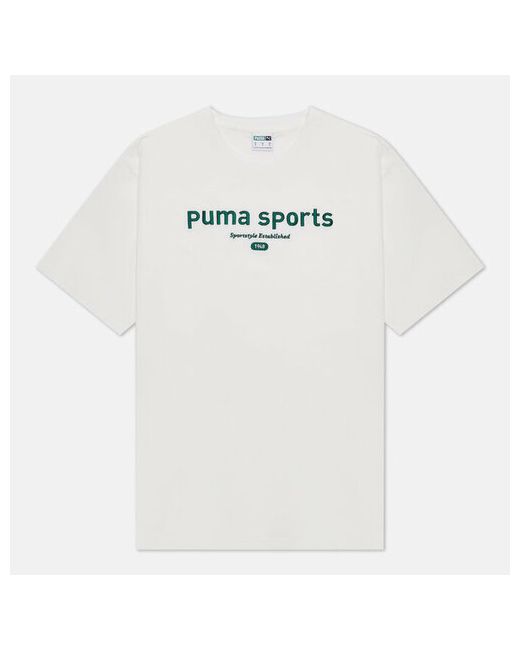 Puma Футболка sports team graphic хлопок размер