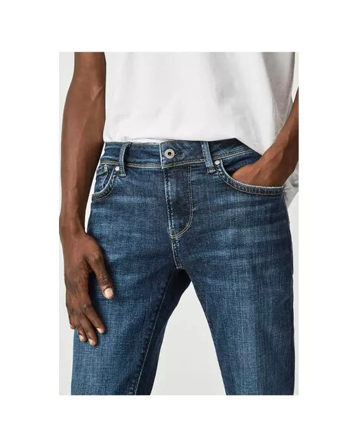 Pepe Jeans London Джинсы зауженные полуприлегающий силуэт низкая посадка размер 32