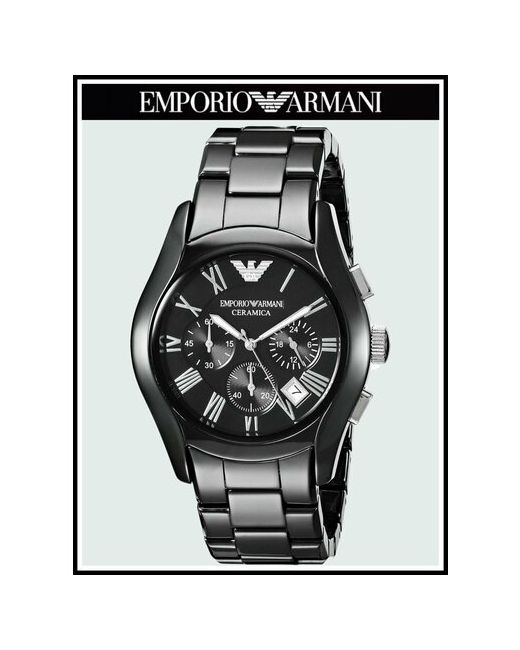 Emporio Armani Наручные часы Часы Керамика Черные
