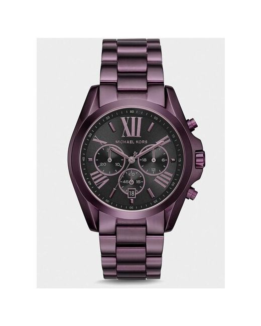 Michael Kors Наручные часы Оригинальные наручные MK6398 черный фиолетовый