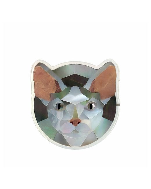 Artpayments Платежный бегунок на браслет 10мм Мозайка с функцией Tinkoff Pay Кошка платежный nfc серебряный брелок для удобной оплаты