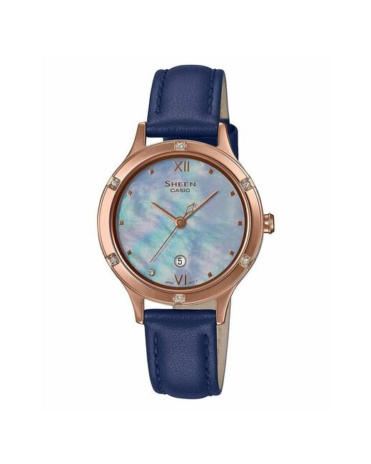 Casio Наручные часы Часы наручные Sheen SHE-4546PGL-2A Гарантия 2 года синий