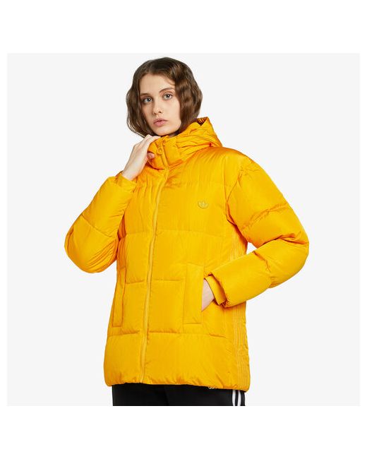 Adidas Куртка средней длины силуэт прямой ветрозащитный размер 38