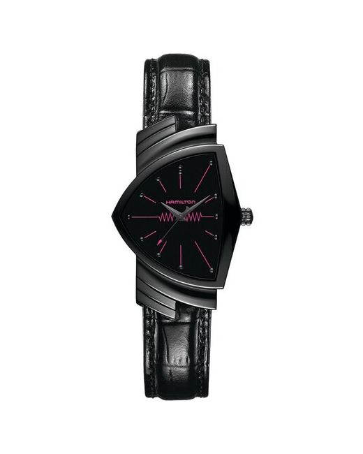 Hamilton Наручные часы H89421731 черный розовый