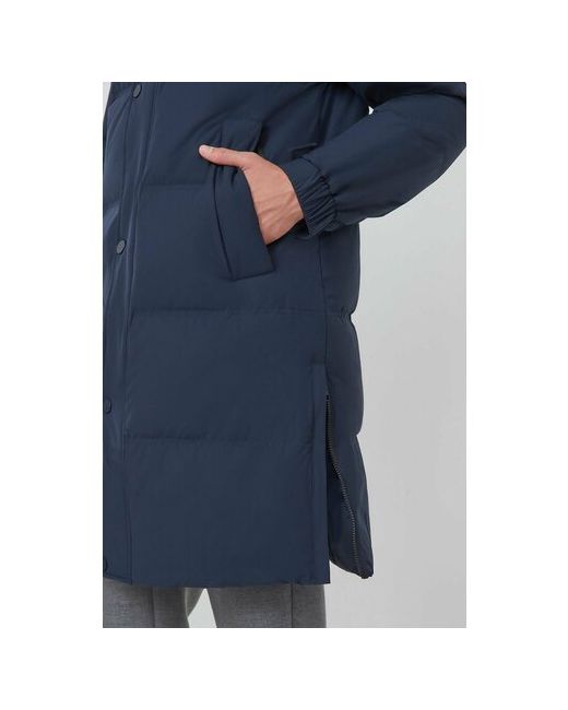 Baon Пальто демисезон/зима силуэт свободный удлиненное капюшон карманы размер 56