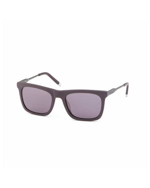 Calvin Klein Солнцезащитные очки прямоугольные оправа металл с защитой от УФ серый