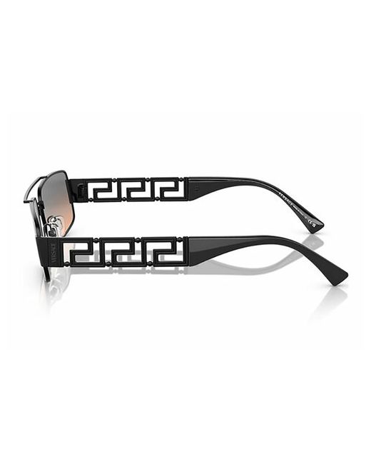 Versace Солнцезащитные очки прямоугольные оправа градиентные с защитой от УФ