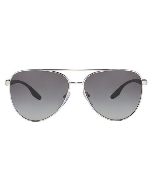 Prada Солнцезащитные очки авиаторы оправа градиентные для серебряный