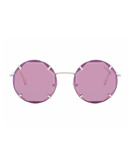 Tiffany Солнцезащитные очки 3091 6184/69 круглые оправа с защитой от УФ для фиолетовый