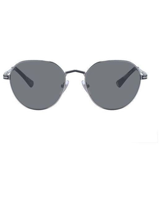 Persol Солнцезащитные очки квадратные оправа с защитой от УФ серебряный