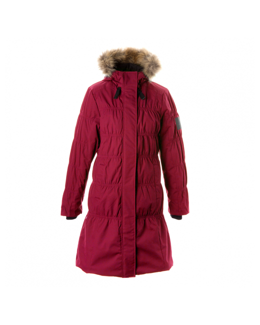 Huppa куртка зимняя силуэт полуприлегающий утепленная воздухопроницаемая мембранная карманы водонепроницаемая ветрозащитная размер мультиколор
