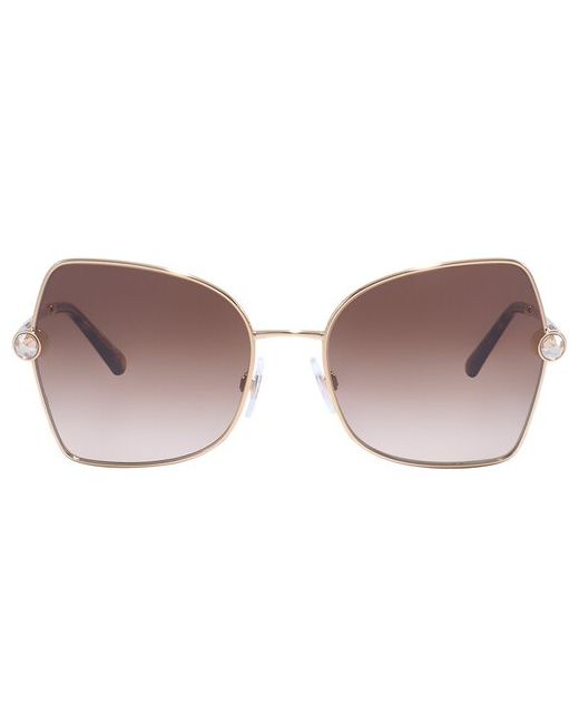 Dolce & Gabbana Солнцезащитные очки бабочка оправа градиентные для золотой