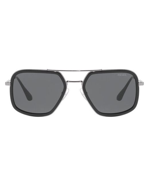 Prada Солнцезащитные очки авиаторы оправа для черный