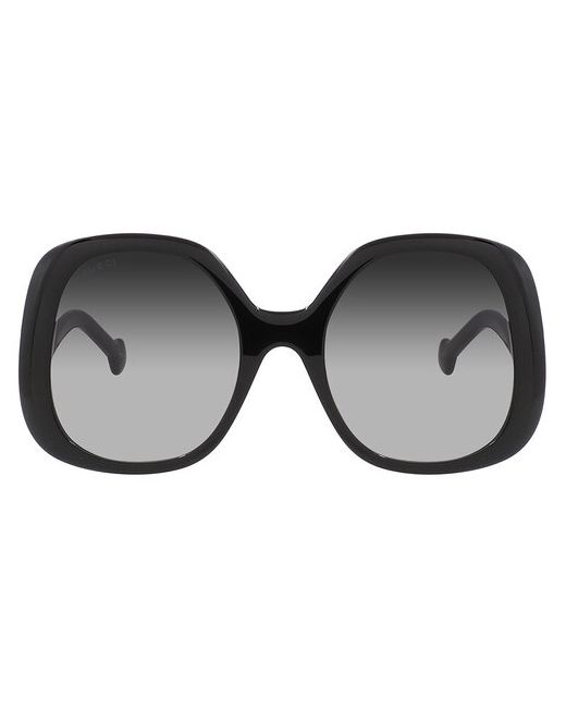 Gucci Солнцезащитные очки 1235S 001 квадратные оправа пластик с защитой от УФ для