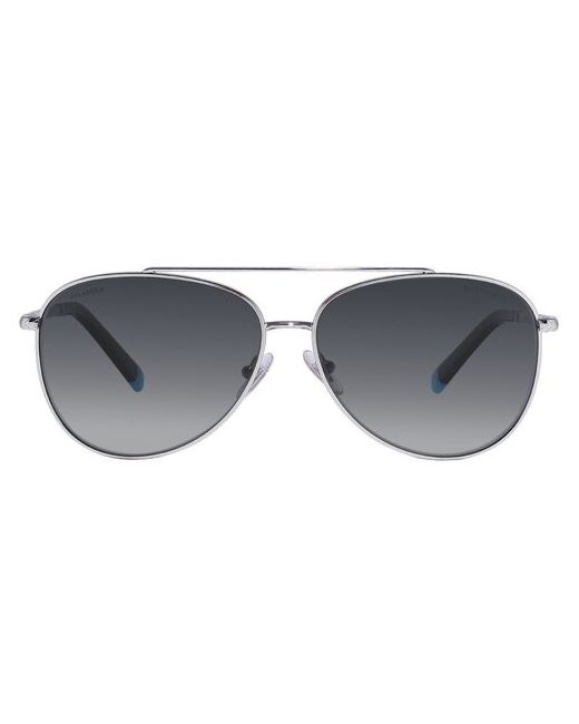 Tiffany Солнцезащитные очки авиаторы оправа поляризационные градиентные для серый