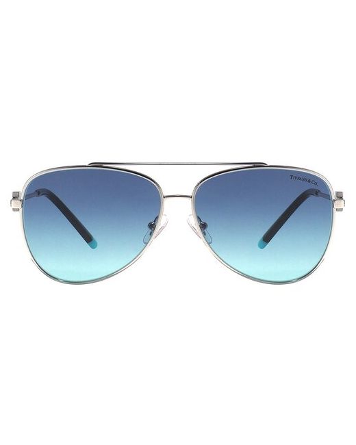 Tiffany Солнцезащитные очки авиаторы оправа градиентные для голубой