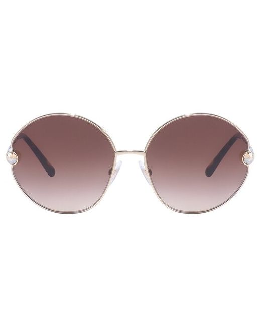 Dolce & Gabbana Солнцезащитные очки круглые оправа градиентные для золотой