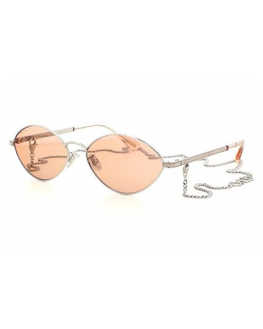 Jimmy Choo Солнцезащитные очки овальные оправа для серебряный