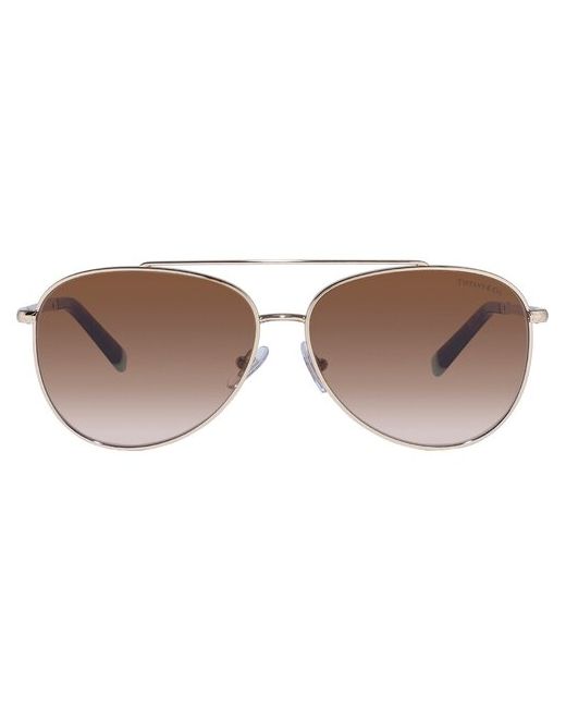 Tiffany Солнцезащитные очки авиаторы оправа градиентные для