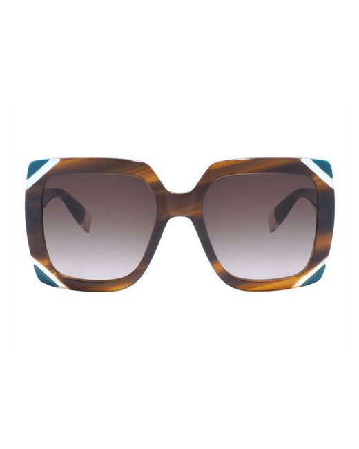 Furla Солнцезащитные очки квадратные оправа с защитой от УФ для