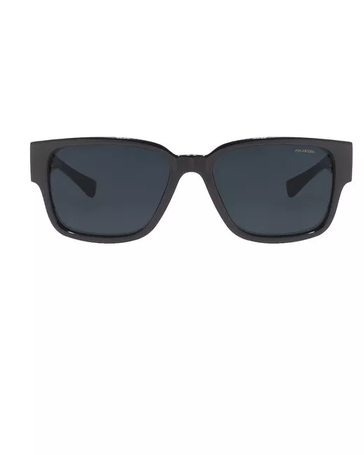 Versace Солнцезащитные очки прямоугольные поляризационные с защитой от УФ для черный