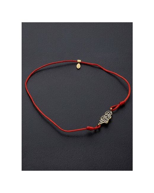 Ангельская925 Красная нить браслет на руку с серебряной подвеской Ангел-Хранитель 500353klred
