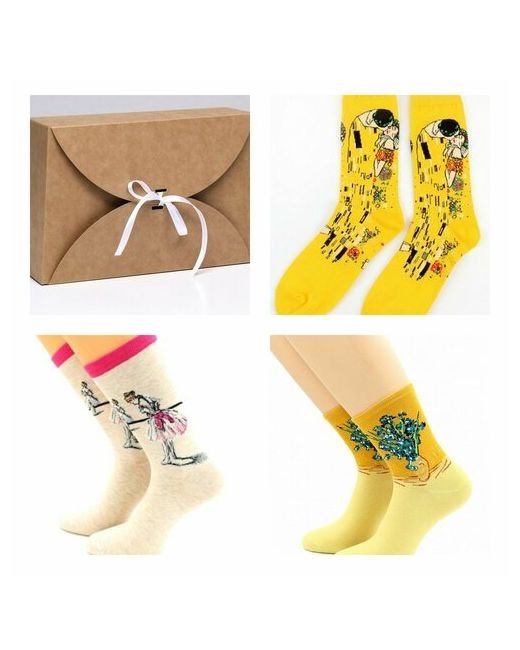 Hobby Line носки размер желтый