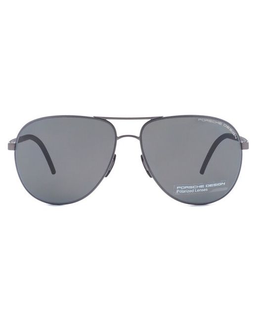 Porsche Design Солнцезащитные очки 8651 D авиаторы поляризационные с защитой от УФ для