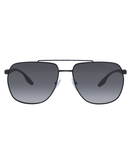 Prada Солнцезащитные очки авиаторы оправа поляризационные градиентные для черный