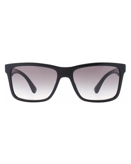 Prada Солнцезащитные очки прямоугольные градиентные для черный
