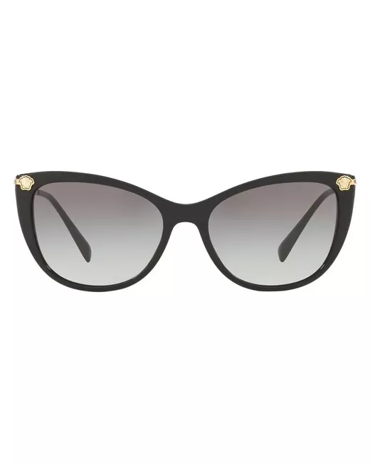 Versace Солнцезащитные очки кошачий глаз градиентные для черный