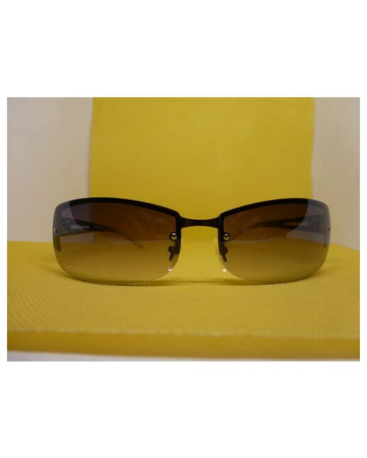 langren Солнцезащитные очки 2032 овальные оправа пластик складные с защитой от УФ золотой