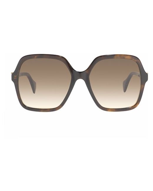 Gucci Солнцезащитные очки 1072SA 002 квадратные оправа с защитой от УФ для