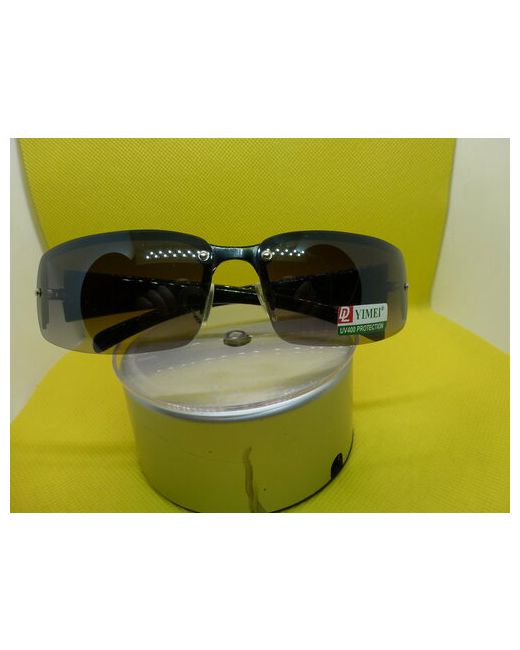 Yimei Солнцезащитные очки 60242 овальные с защитой от УФ золотой