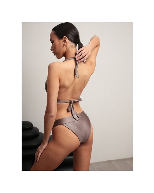 Metamorfosi Swimwear Плавки бикини бразильяна размер бежевый