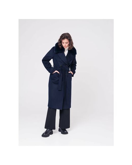 Smith's brand Пальто демисезон/зима шерсть силуэт прямой удлиненное размер 48