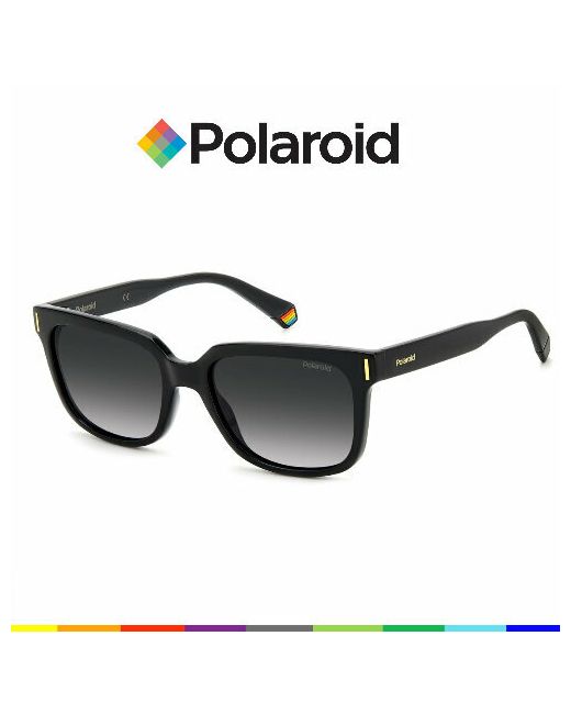 Polaroid Солнцезащитные очки PLD6191S807 прямоугольные оправа поляризационные с защитой от УФ устойчивые к появлению царапин для