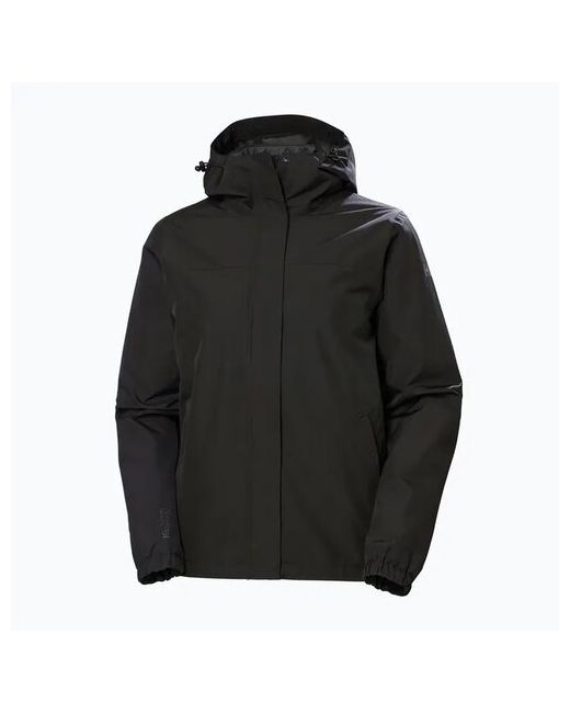 Helly Hansen куртка 53889 зимняя средней длины силуэт полуприлегающий водонепроницаемая герметичные швы карманы утепленная несъемный капюшон манжеты размер