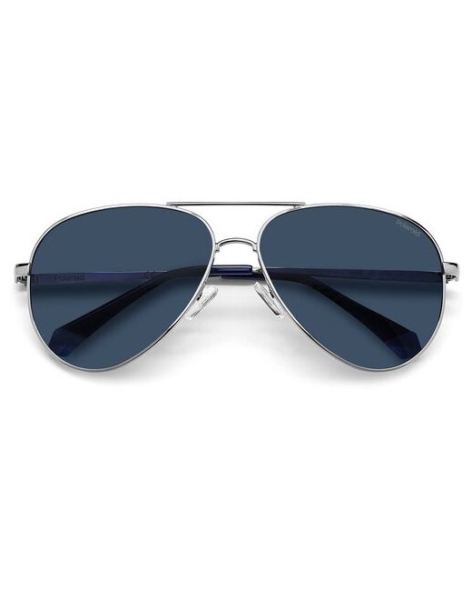 Polaroid Солнцезащитные очки авиаторы оправа ударопрочные поляризационные с защитой от УФ градиентные
