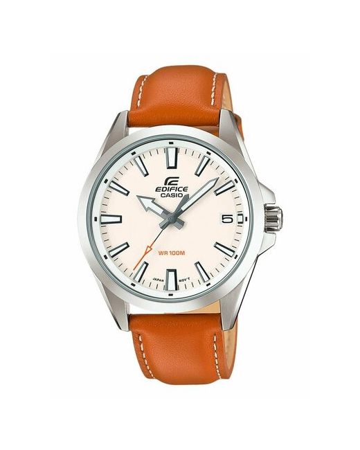 Casio Наручные часы Часы наручные Edifice EFV-100L-7A Гарантия 2 года серебряный