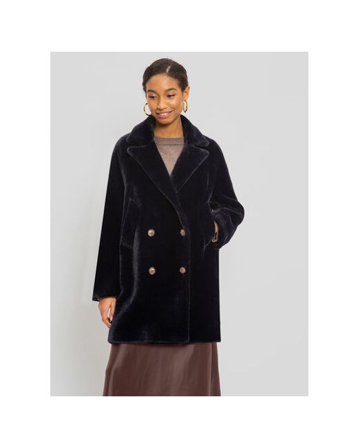 Electrastyle Пальто-пиджак демисезонное демисезон/зима шерсть силуэт прямой удлиненное размер 42