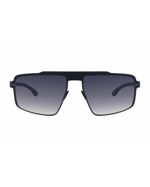 IC! Berlin Солнцезащитные очки MB 16 Black прямоугольные оправа с защитой от УФ фиолетовый