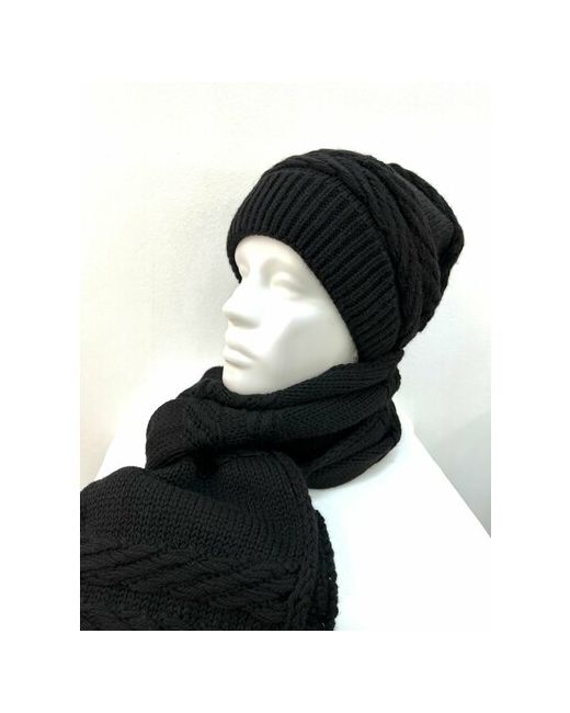 la Planda Комплект бини шапка шарф зимний шерсть размер OneSize