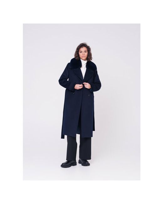 Smith's brand Пальто демисезон/зима шерсть силуэт прямой удлиненное размер 42