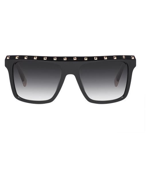 Furla Солнцезащитные очки квадратные оправа с защитой от УФ градиентные для