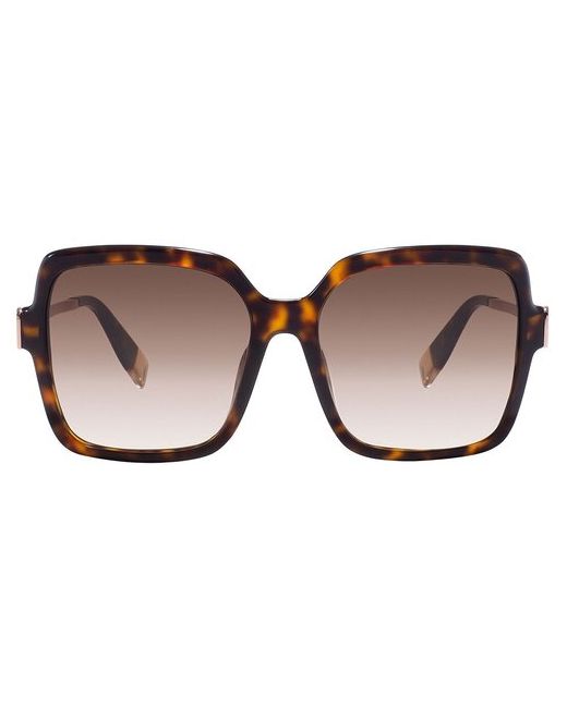 Furla Солнцезащитные очки оправа металл градиентные с защитой от УФ для