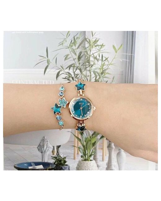 Beauty golik Наручные часы Часы с браслетом кварцевые наручные синий