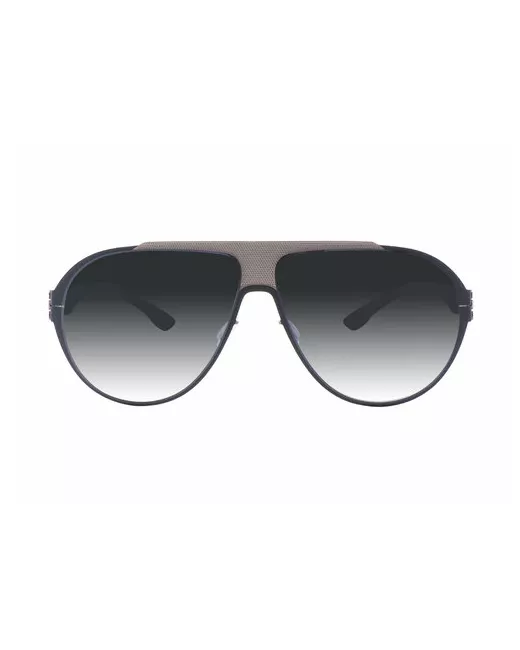 IC! Berlin Солнцезащитные очки Carson авиаторы ударопрочные градиентные с защитой от УФ противоосколочные