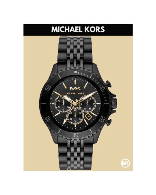 Michael Kors Наручные часы наручные с браслетом из нержавеющей стали черные